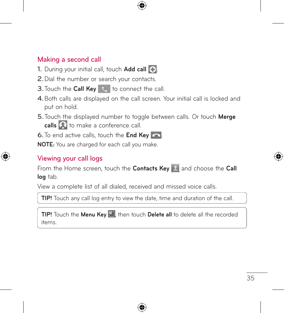 LG LGL35G User Manual | Page 37 / 186