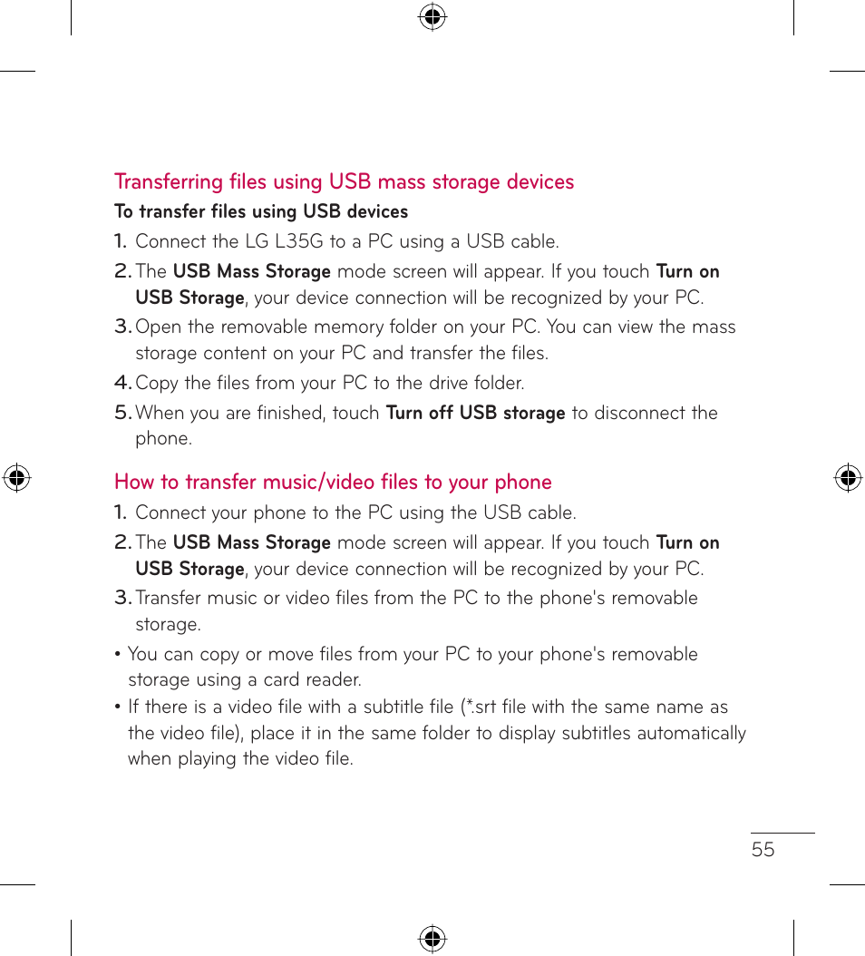 LG LGL35G User Manual | Page 57 / 186