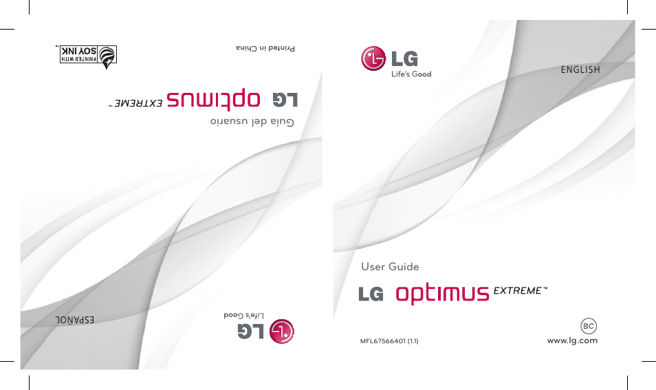 LG LGL40G User Manual | 146 pages