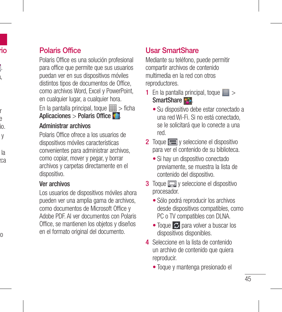 LG LGL40G User Manual | Page 117 / 146