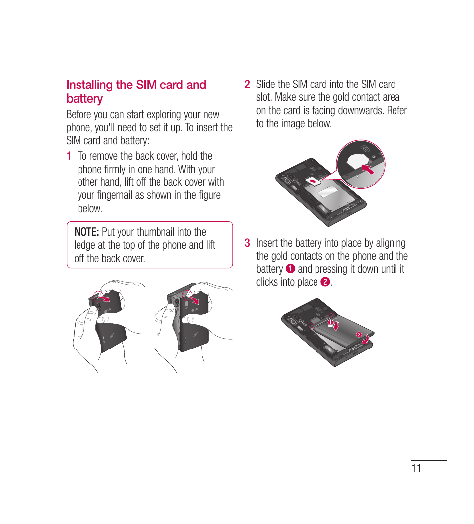 LG LGL40G User Manual | Page 13 / 146