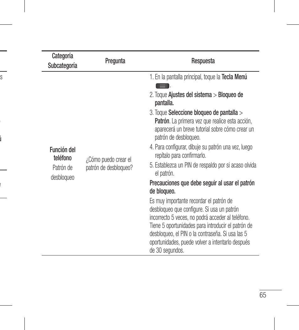 LG LGL40G User Manual | Page 137 / 146