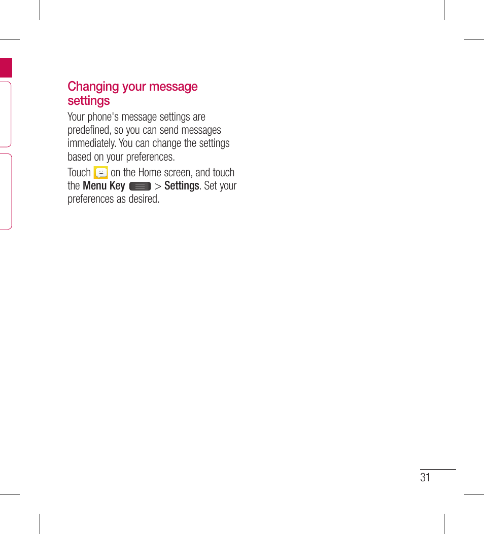 LG LGL40G User Manual | Page 33 / 146