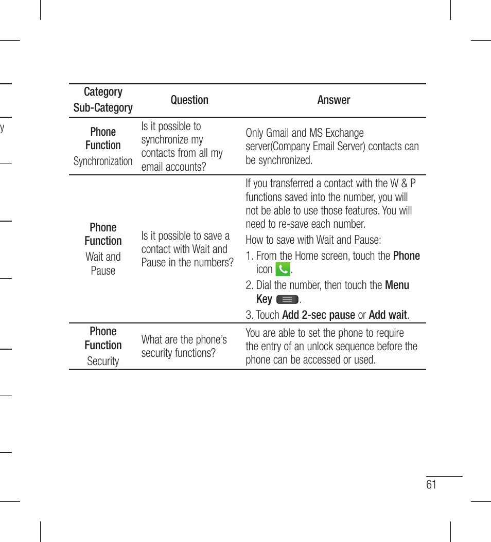 LG LGL40G User Manual | Page 63 / 146