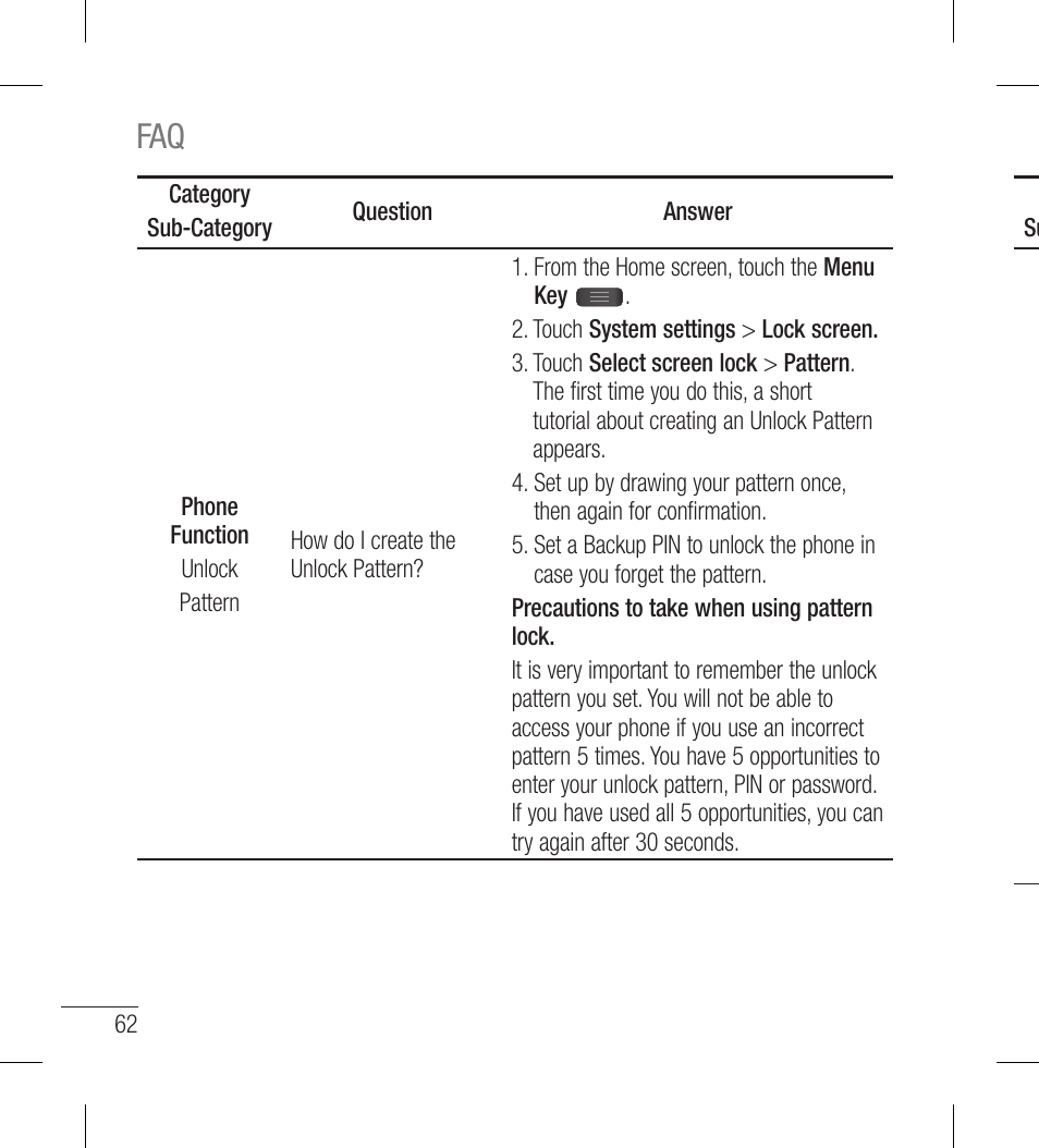 LG LGL40G User Manual | Page 64 / 146