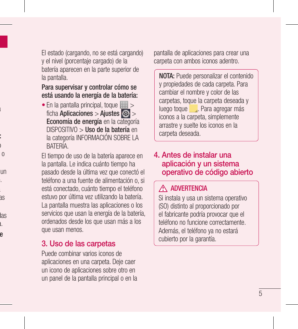 LG LGL40G User Manual | Page 77 / 146