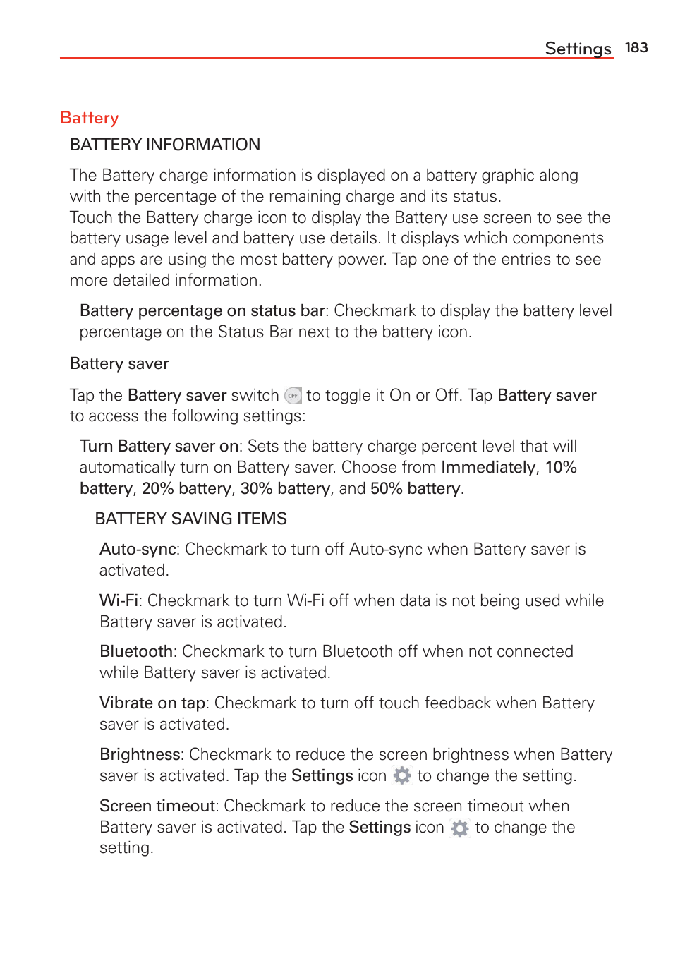 LG LGVS985 User Manual | Page 185 / 245