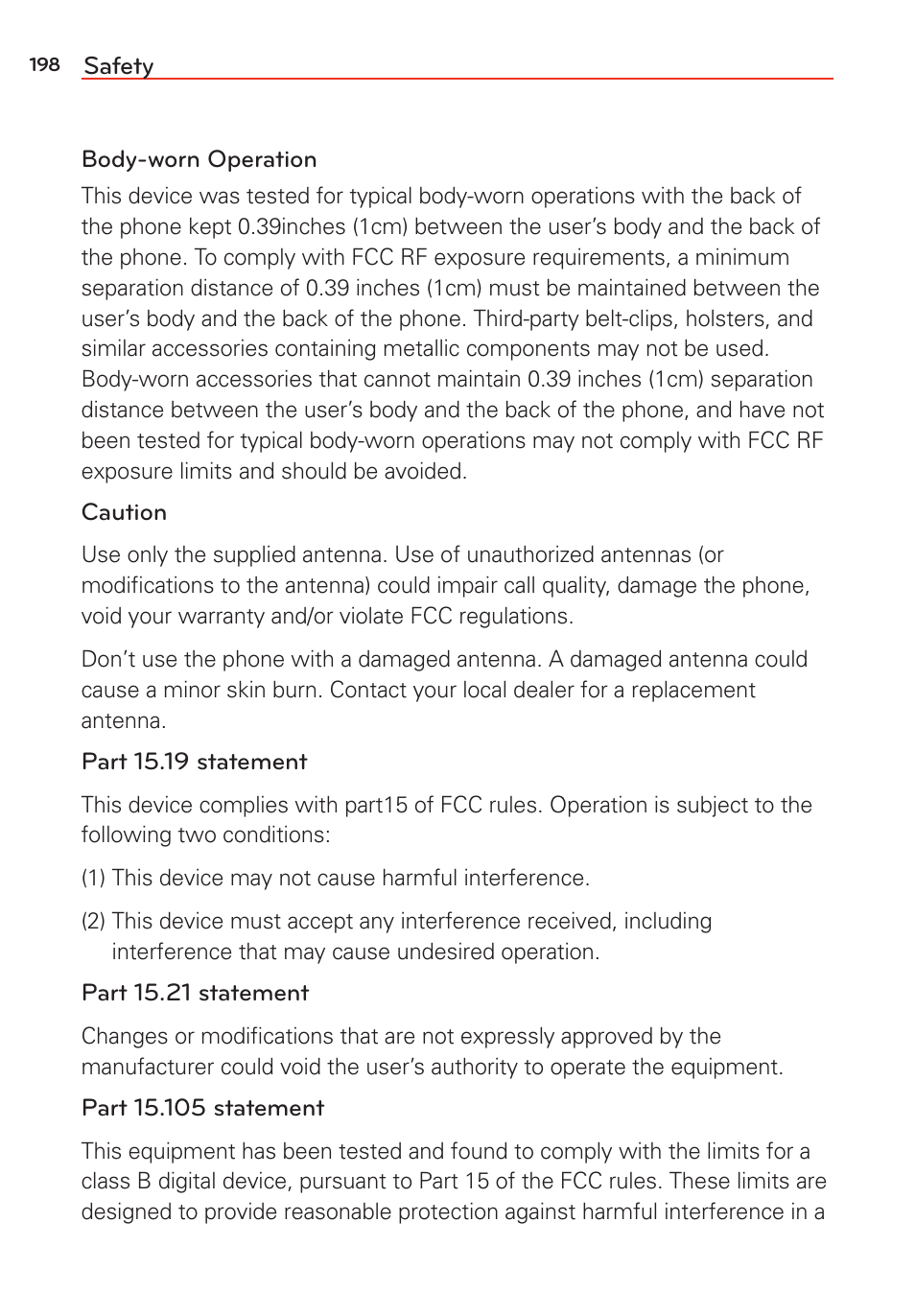 LG LGVS985 User Manual | Page 200 / 245