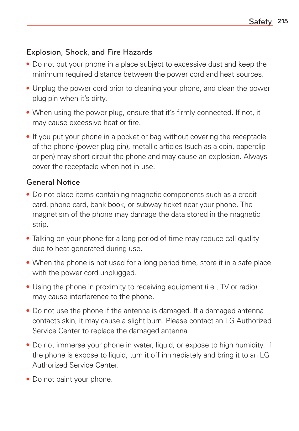 LG LGVS985 User Manual | Page 217 / 245