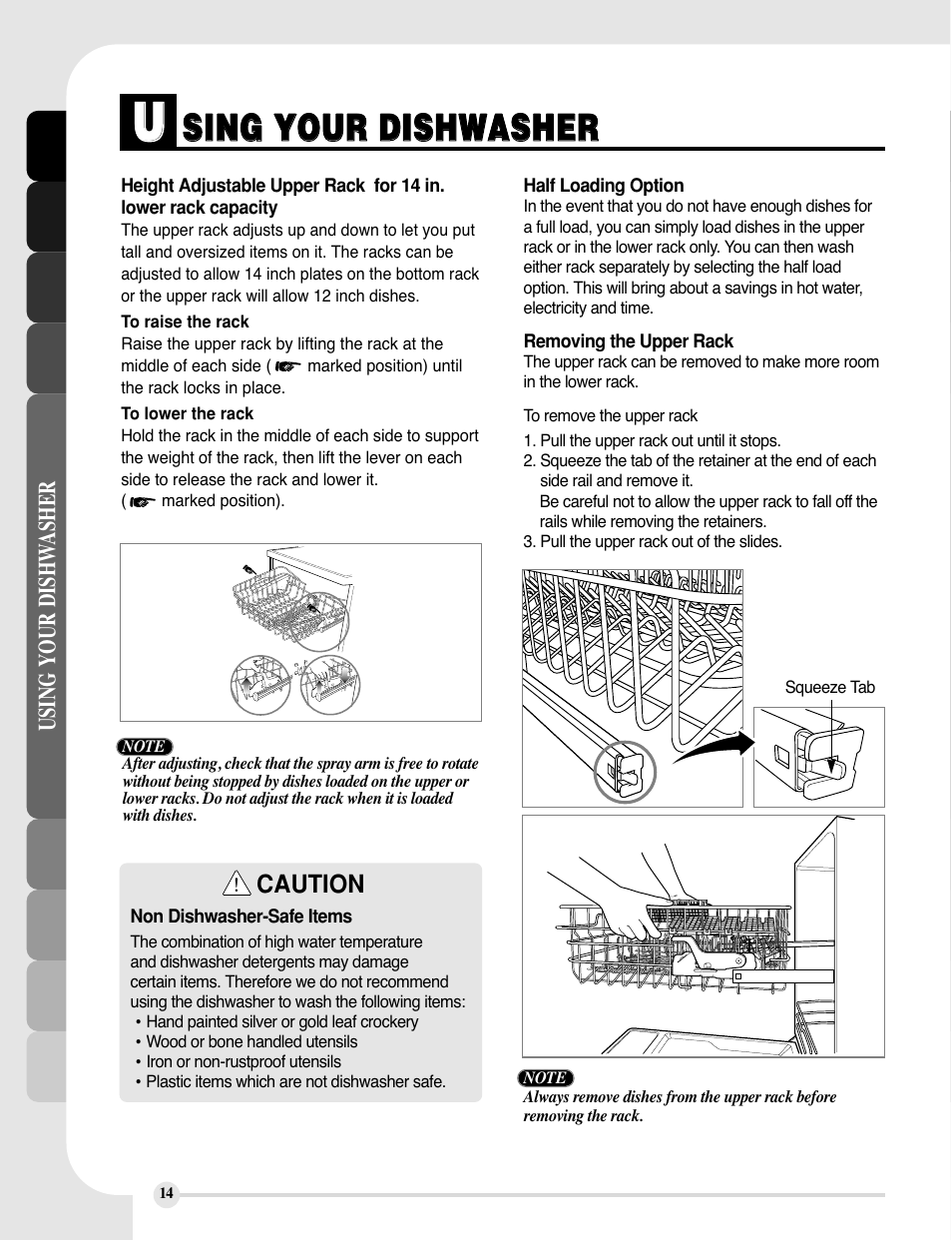 LG LDF8812ST User Manual | Page 14 / 48