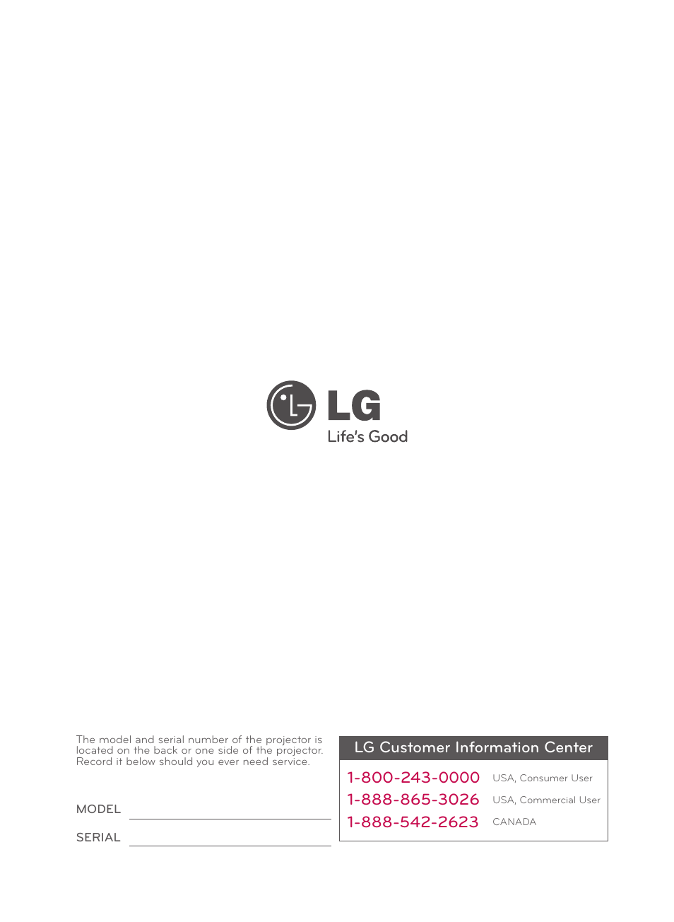 LG HX301G User Manual | Page 44 / 44