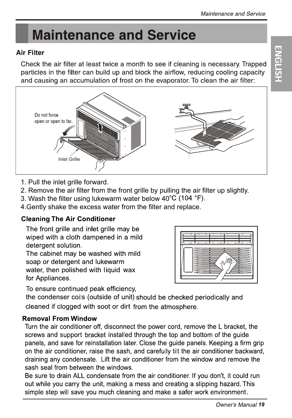Т³гж 21 | LG LW6013ER User Manual | Page 19 / 44