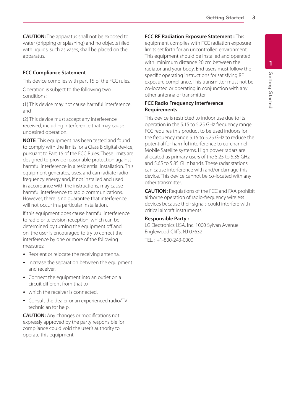LG BH6730S User Manual | Page 3 / 80