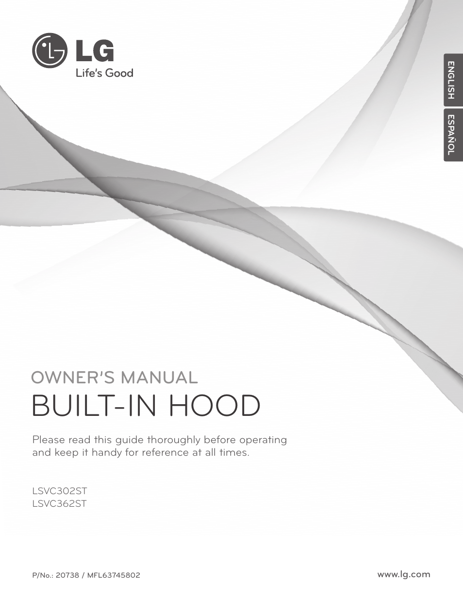 LG LSVC362ST User Manual | 11 pages