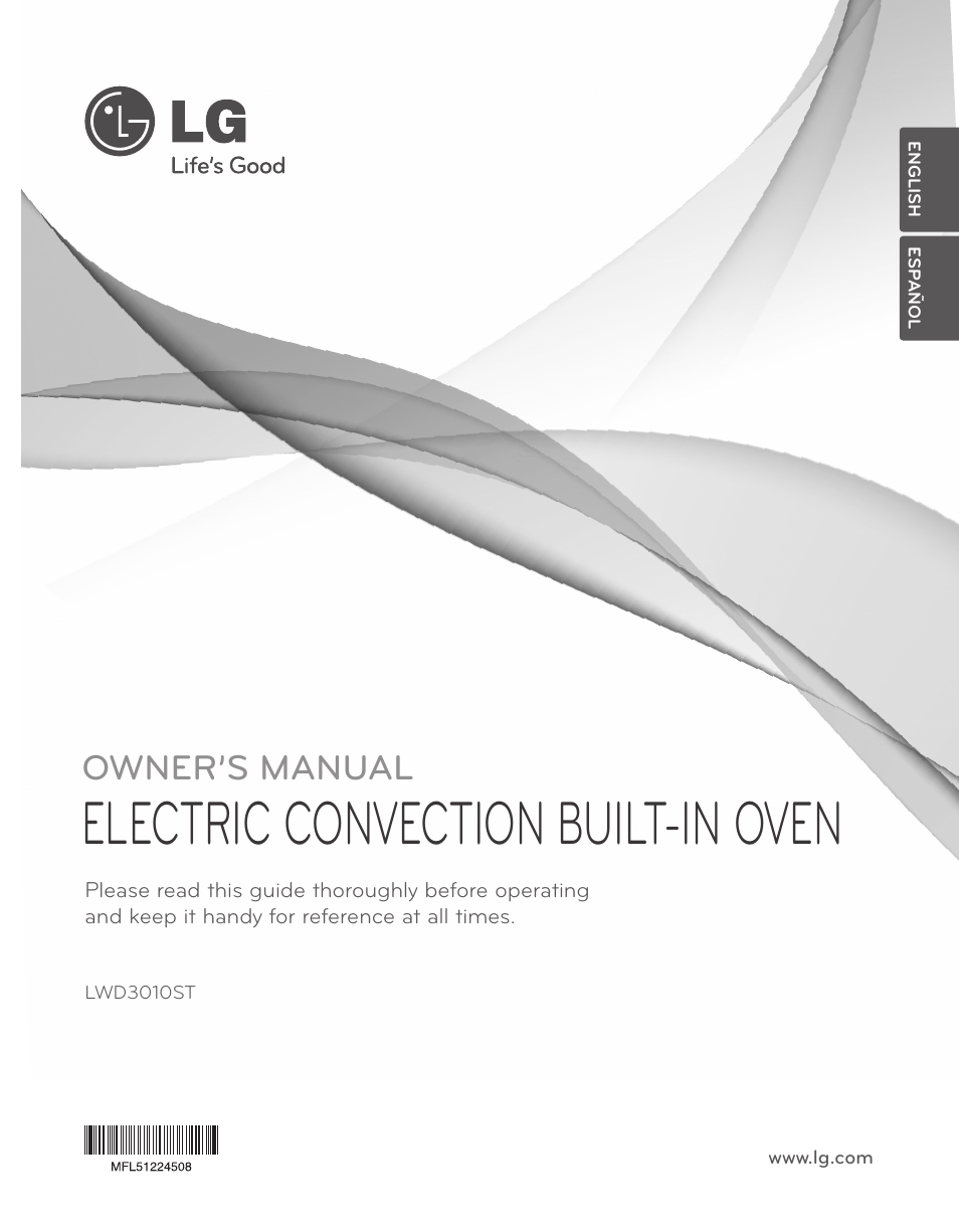 LG LWD3010ST User Manual | 76 pages