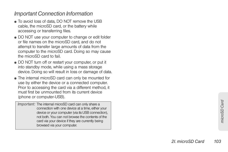 Important connection information | LG LGLS670 User Manual | Page 117 / 213