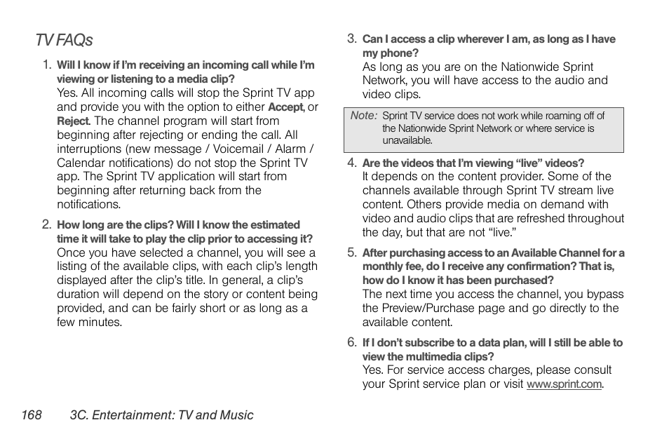 Tv faqs | LG LGLS670 User Manual | Page 182 / 213