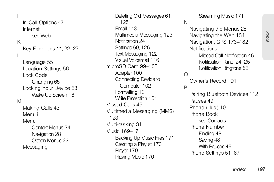 LG LGLS670 User Manual | Page 211 / 213