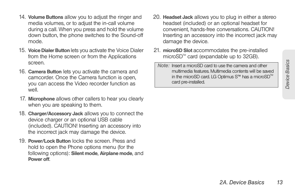 LG LGLS670 User Manual | Page 27 / 213