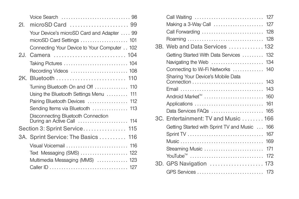 LG LGLS670 User Manual | Page 5 / 213