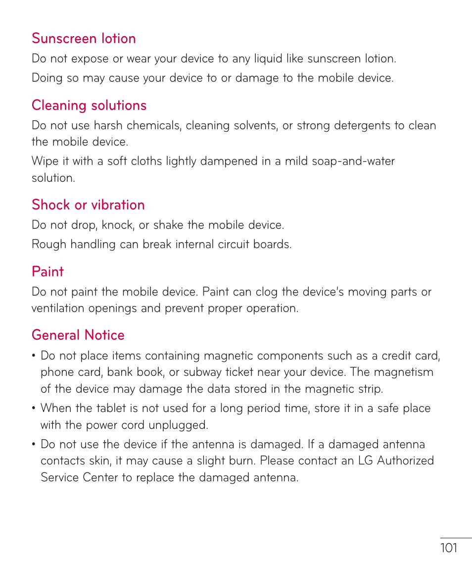 LG LGV400 User Manual | Page 103 / 132