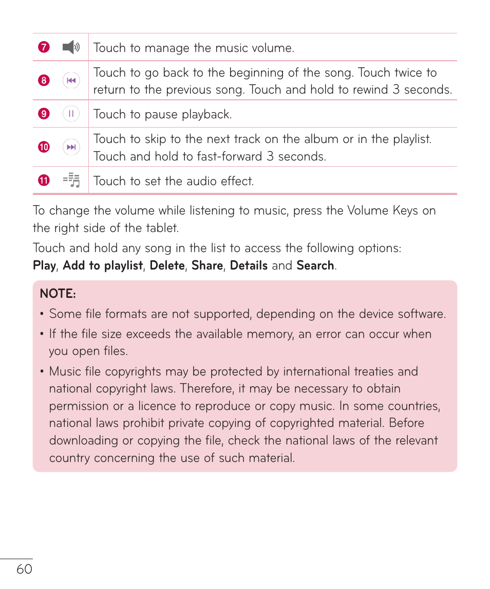 LG LGV400 User Manual | Page 62 / 132