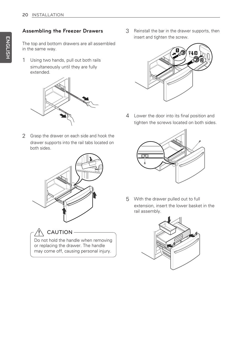 LG LFX29945ST User Manual | Page 20 / 61