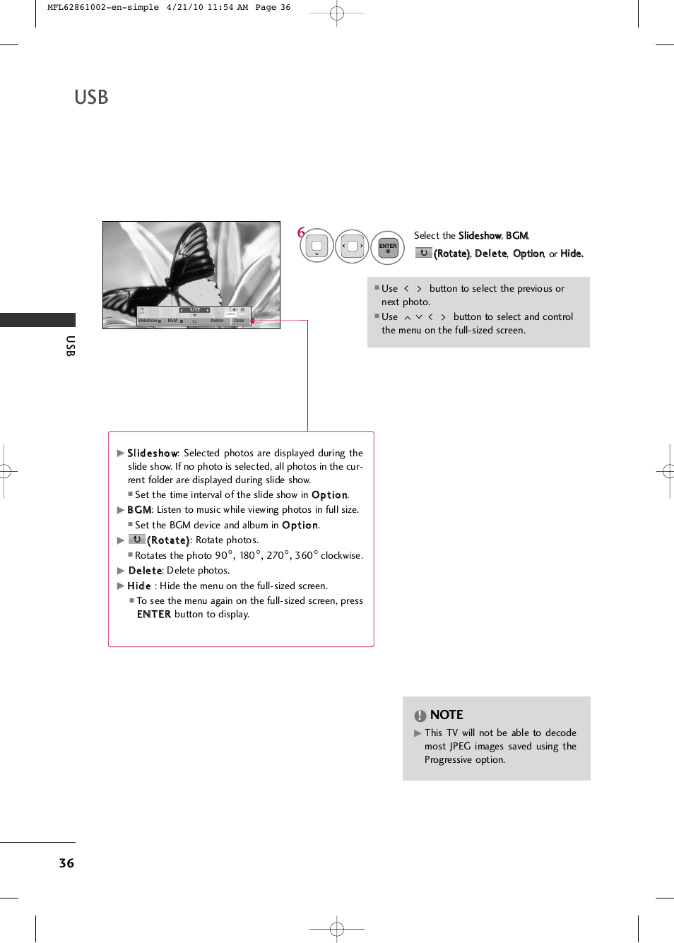 LG 50PK540 User Manual | Page 38 / 50