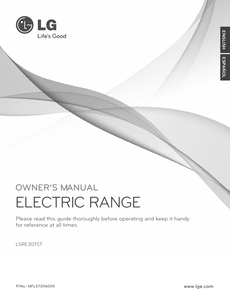 LG LSRE307ST User Manual | 41 pages