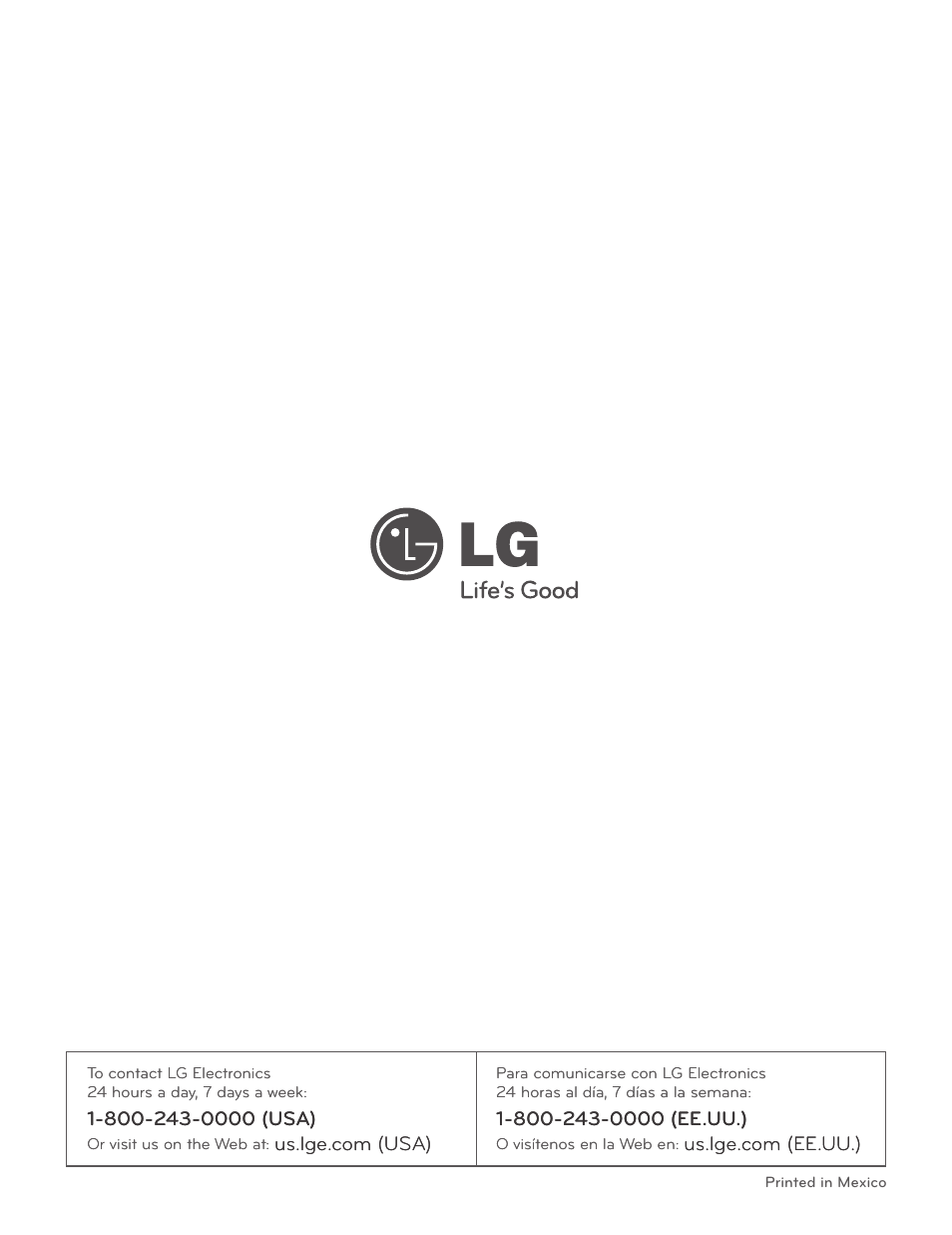 LG LSRE307ST User Manual | Page 41 / 41