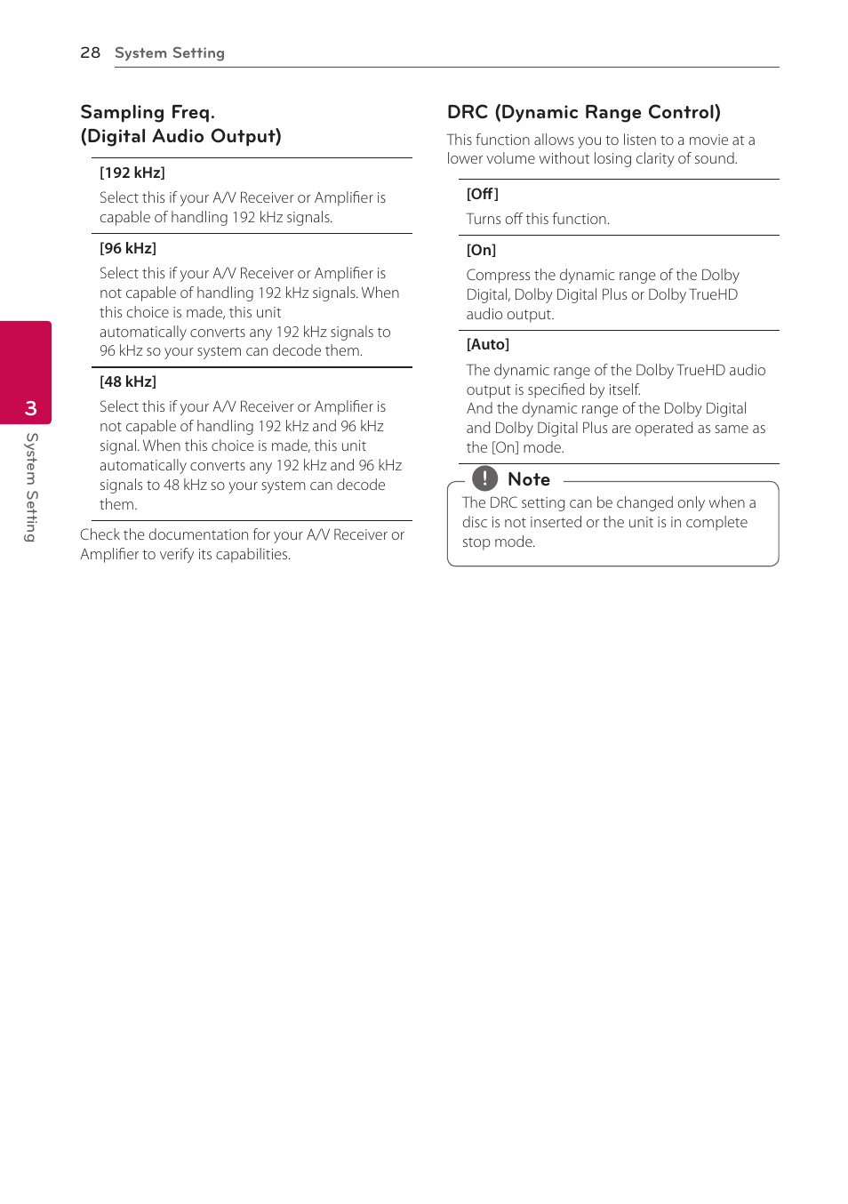 LG BP220 User Manual | Page 28 / 62