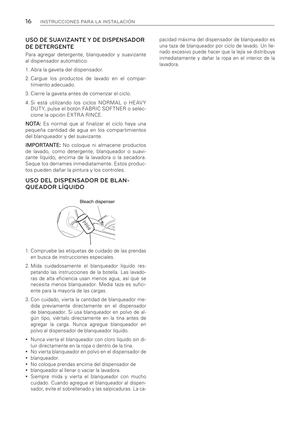 LG WT1001CW User Manual | Page 52 / 72