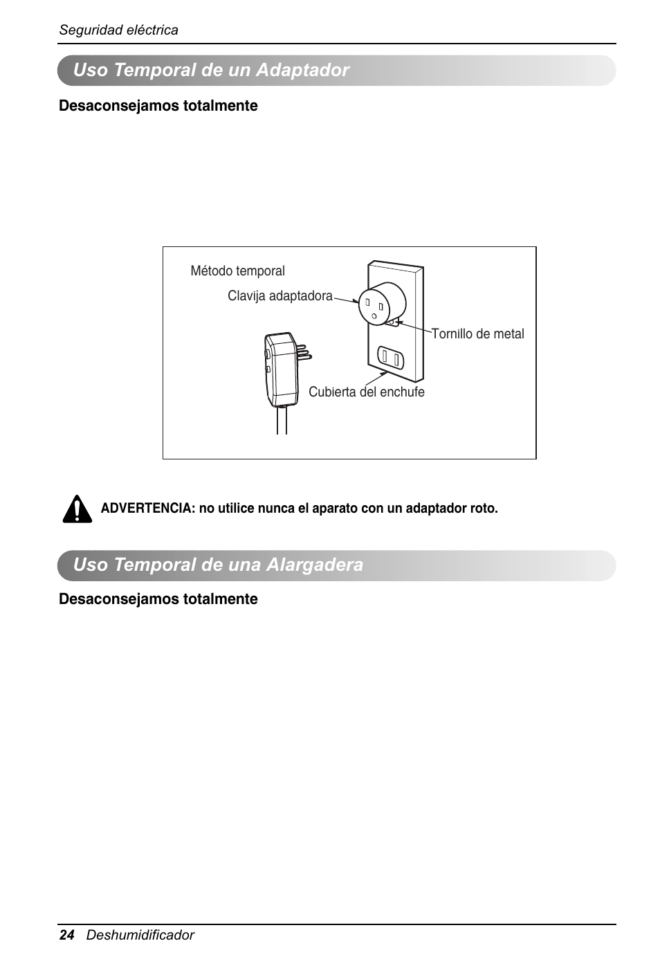 LG LD451EGL User Manual | Page 24 / 32