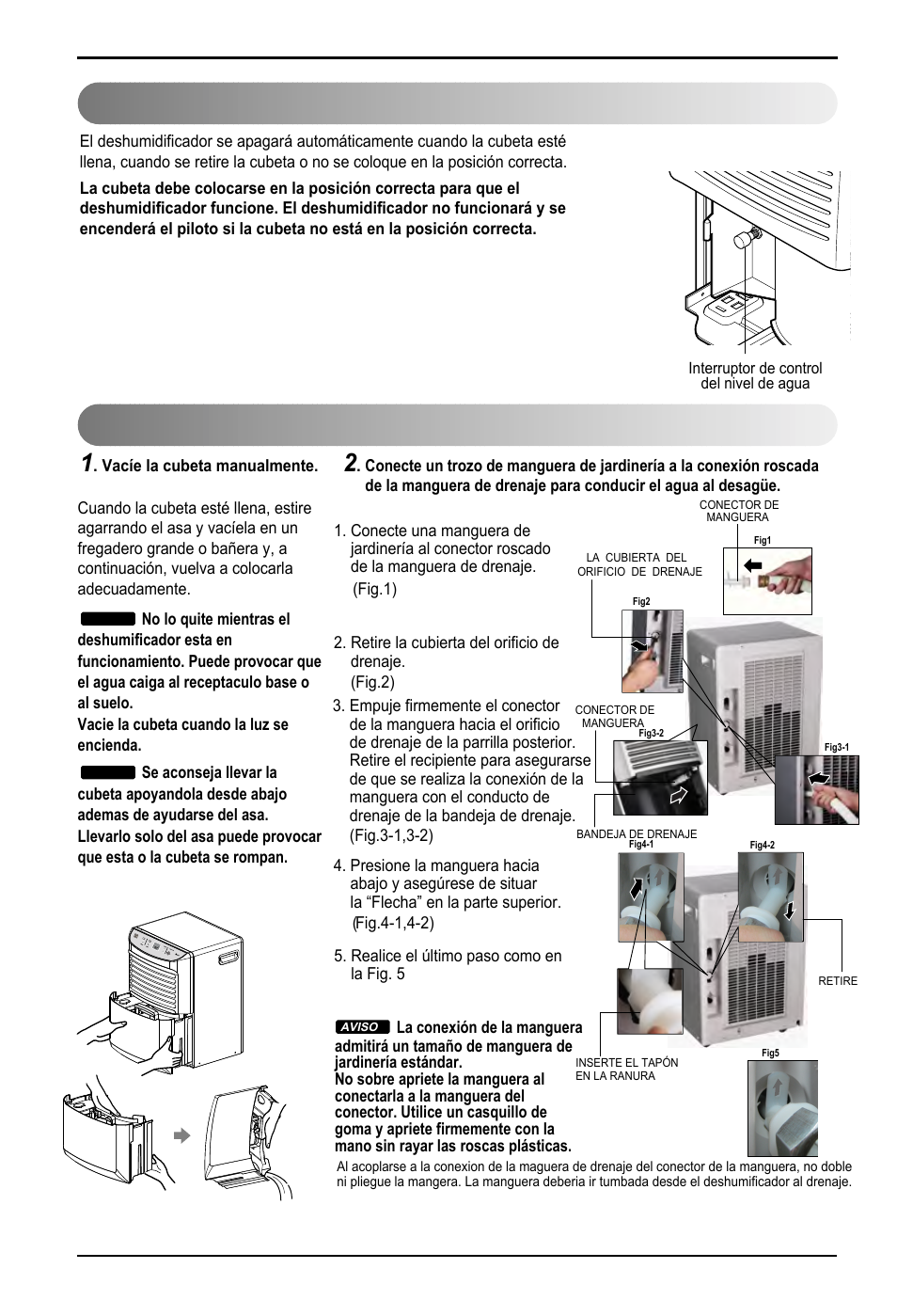 Apagado automático eliminación del agua almacenada | LG LD451EGL User Manual | Page 26 / 32