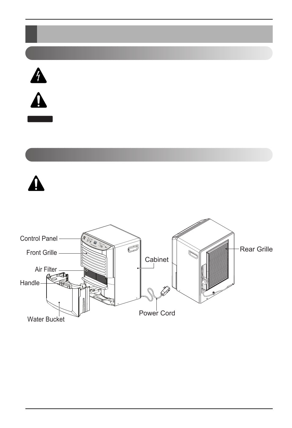 Instruction, Features symbols used in this manual | LG LD451EGL User Manual | Page 8 / 32