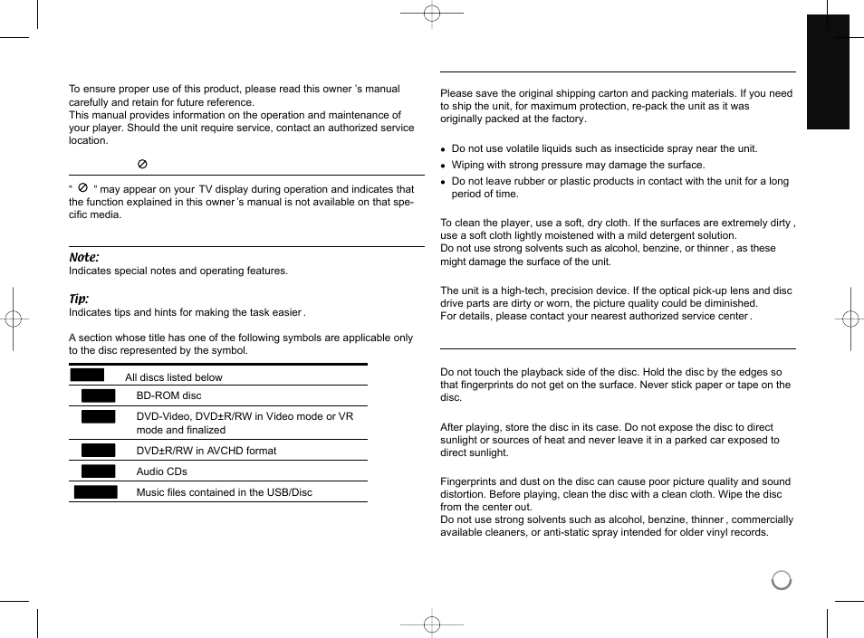 Introduction | LG LHB977 User Manual | Page 5 / 65