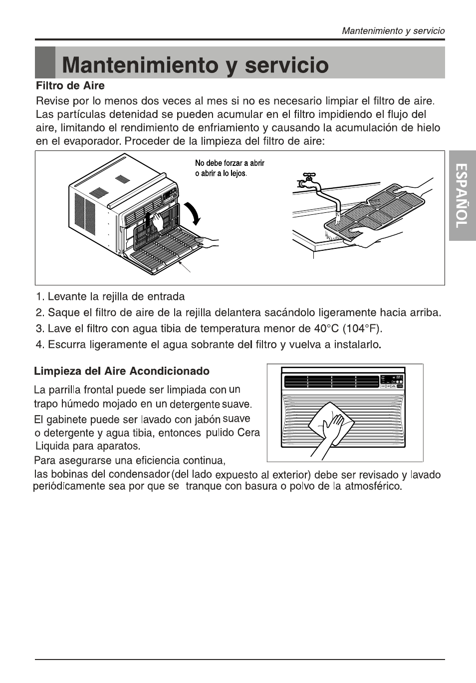 LG LW1813ER User Manual | Page 41 / 48
