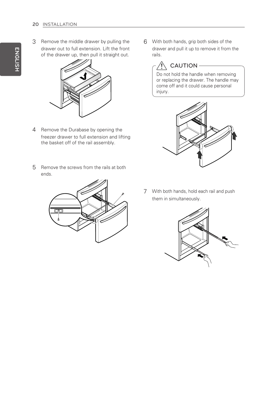 LG LMXS30776S User Manual | Page 20 / 61