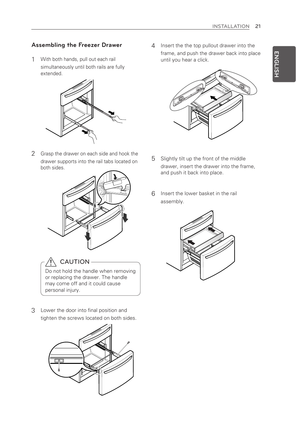 LG LMXS30776S User Manual | Page 21 / 61