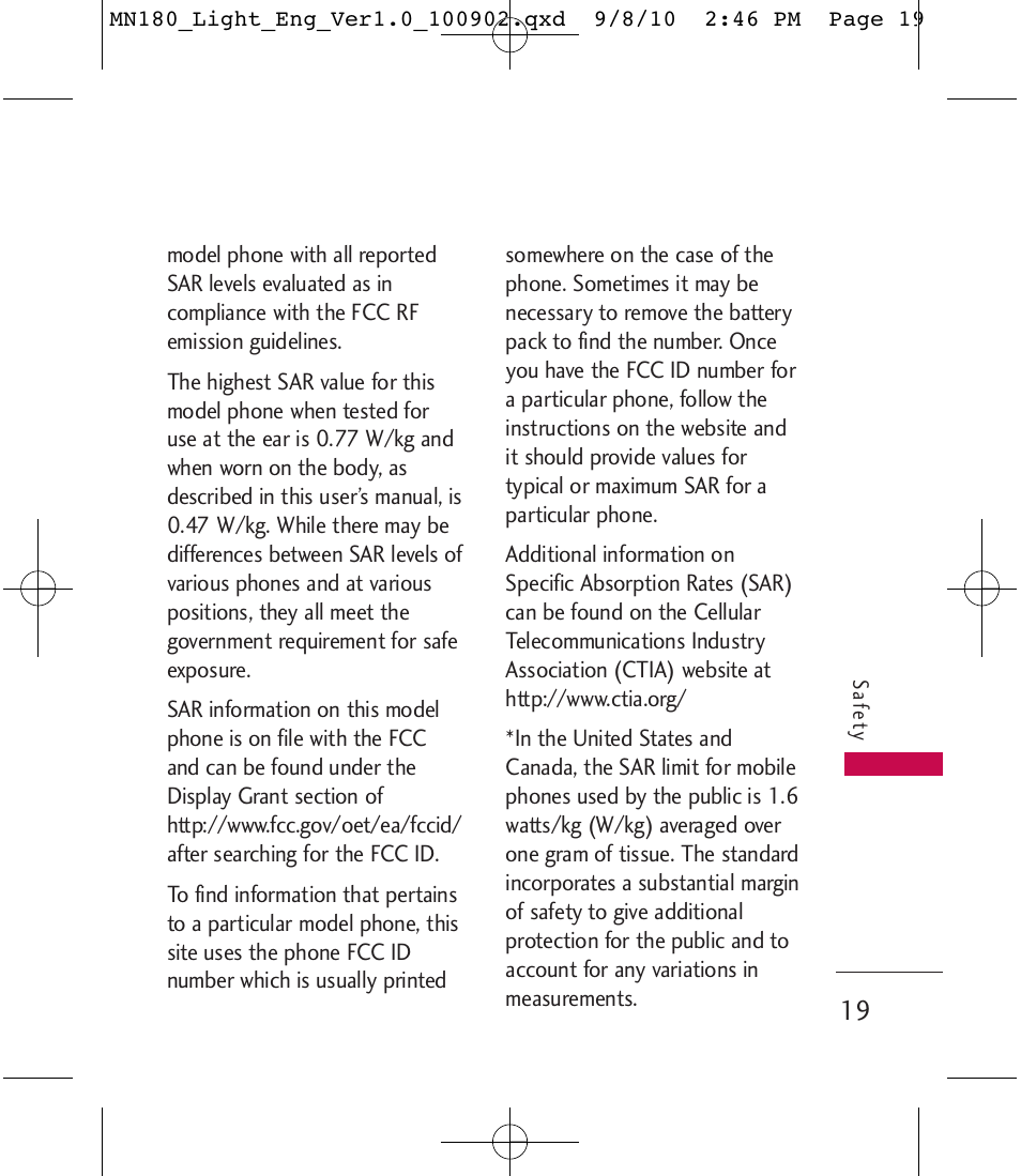 LG LGMN180 User Manual | Page 21 / 55