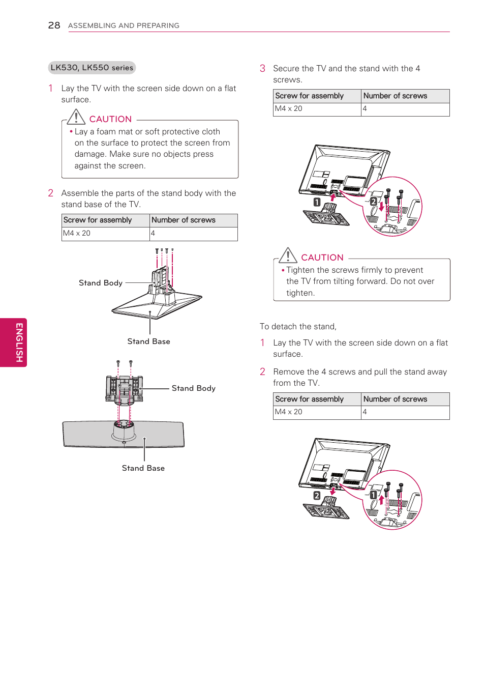 LG 55LV5500 User Manual | Page 28 / 166