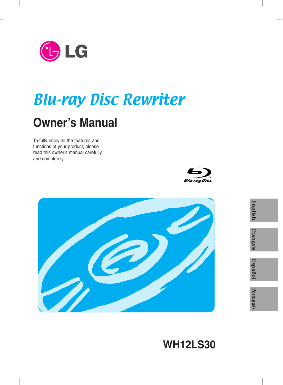 LG WH12LS30 User Manual | 15 pages