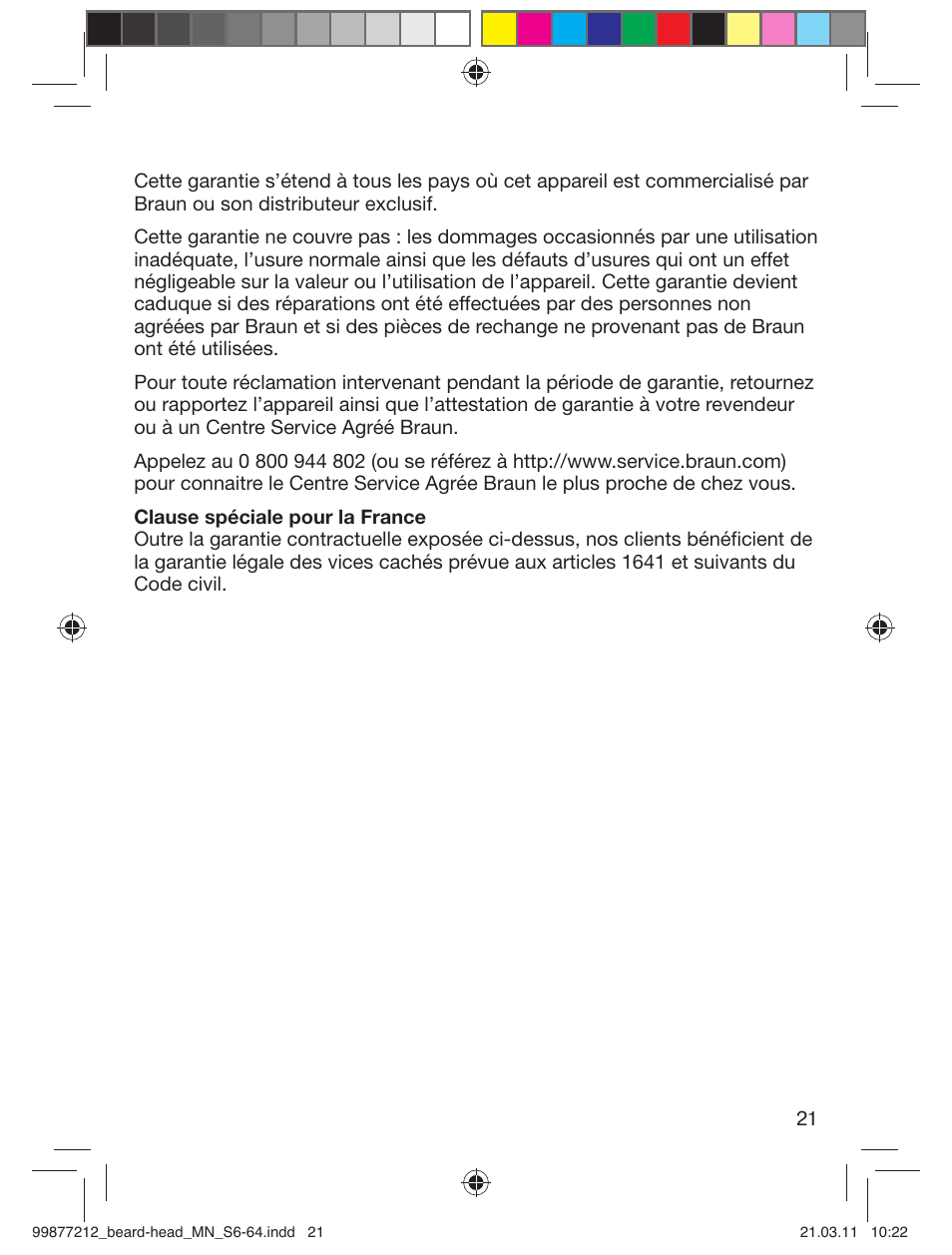 Braun cruZer6 beard&head  EU User Manual | Page 20 / 64