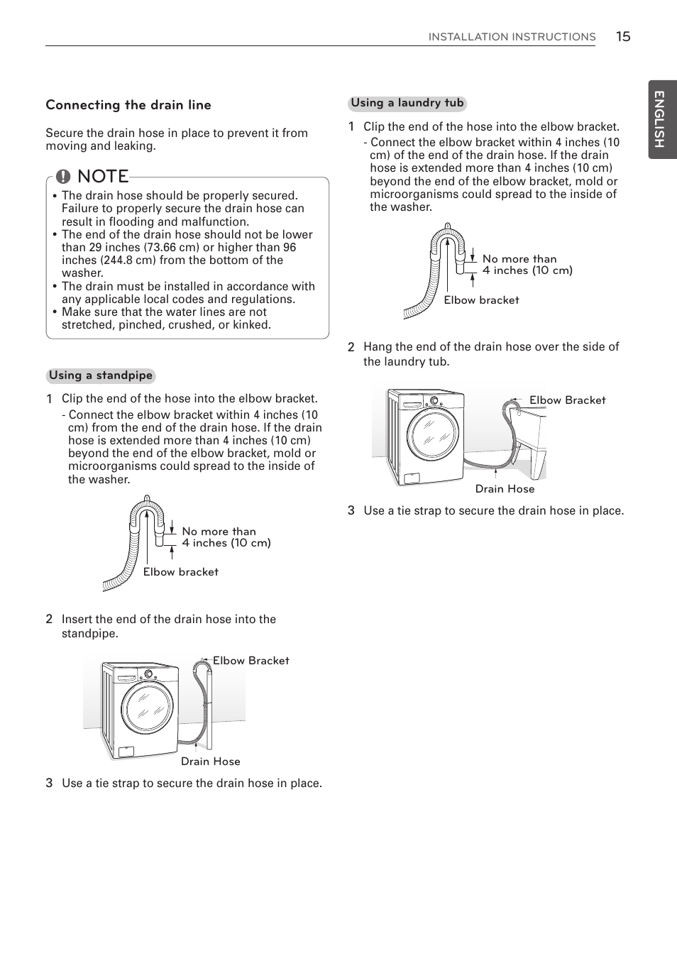 LG WM3570HWA User Manual | Page 15 / 96