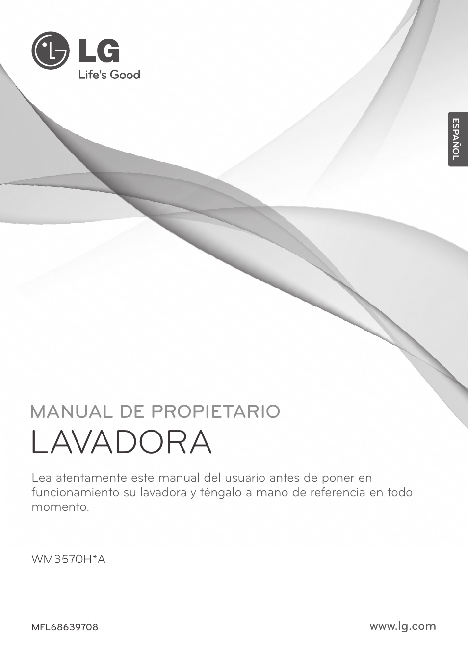 Lavadora, Manual de propietario | LG WM3570HWA User Manual | Page 49 / 96