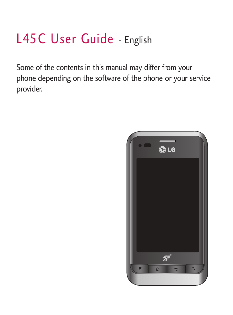 L45c user guide | LG LGL45C User Manual | Page 3 / 546