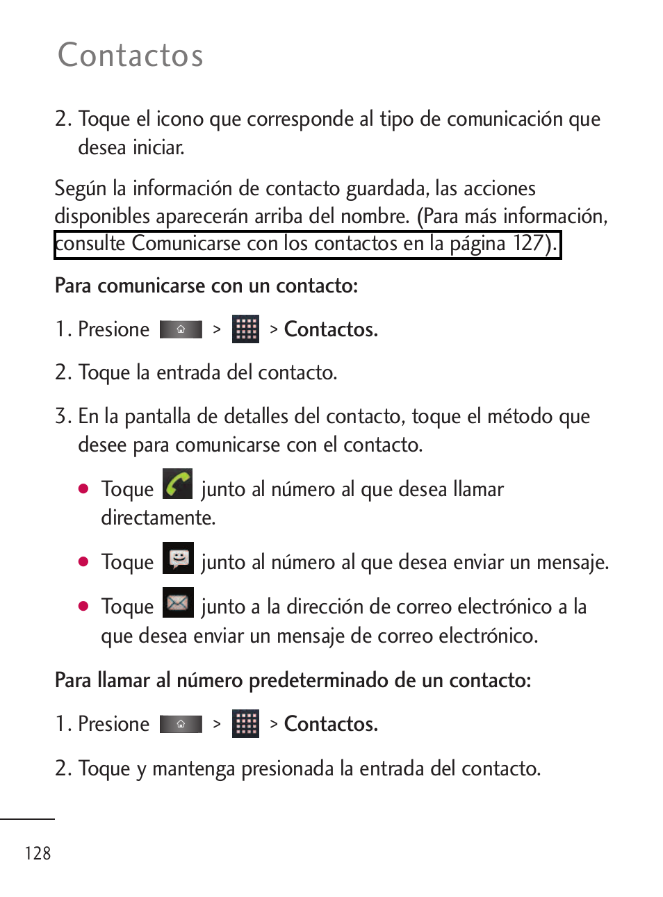 Contactos | LG LGL45C User Manual | Page 386 / 546