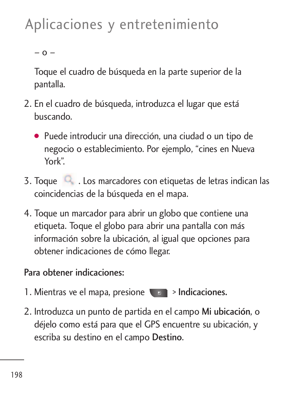 Aplicaciones y entretenimiento | LG LGL45C User Manual | Page 456 / 546