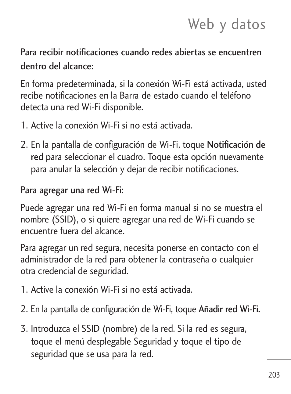 Web y datos | LG LGL45C User Manual | Page 461 / 546