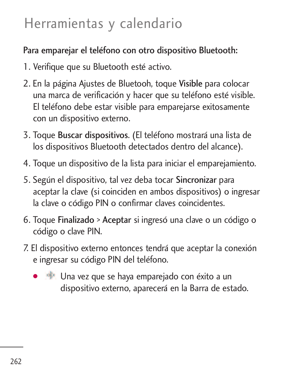 Herramientas y calendario | LG LGL45C User Manual | Page 520 / 546